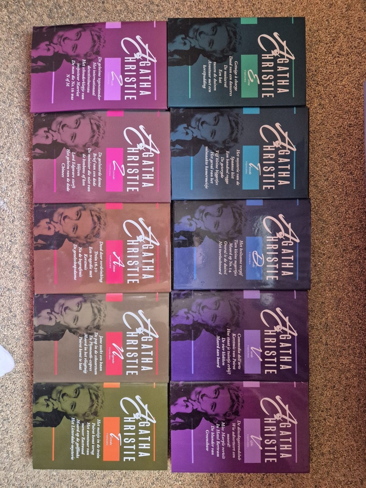 Agatha Christie Boeken Serie - Diverse Titels, Boeken, Ophalen, Gelezen, Agatha Christie