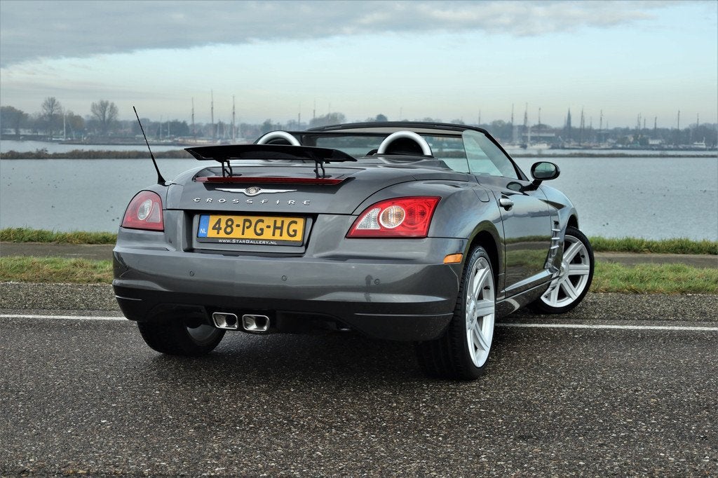 Chrysler Crossfire Cabrio 3.2 V6 (bj 2004, automaat), Auto's, Chrysler, Automaat, Achterwielaandrijving, Gebruikt, Cabriolet