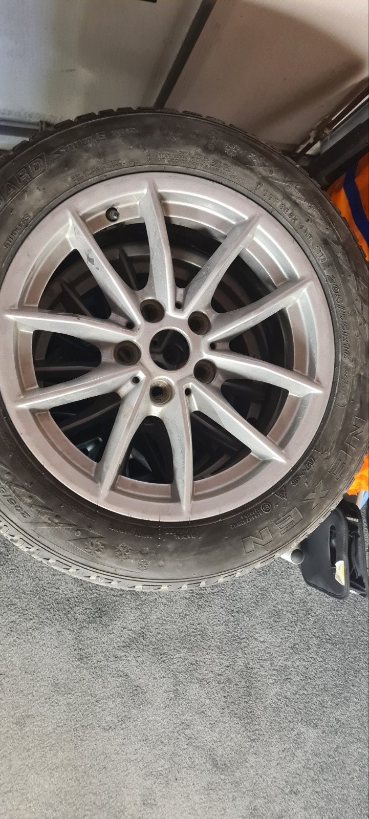BMW 1 Serie Velgen - 205/55R16, Auto-onderdelen, Ophalen, Gebruikt, 16 inch, Banden en Velgen