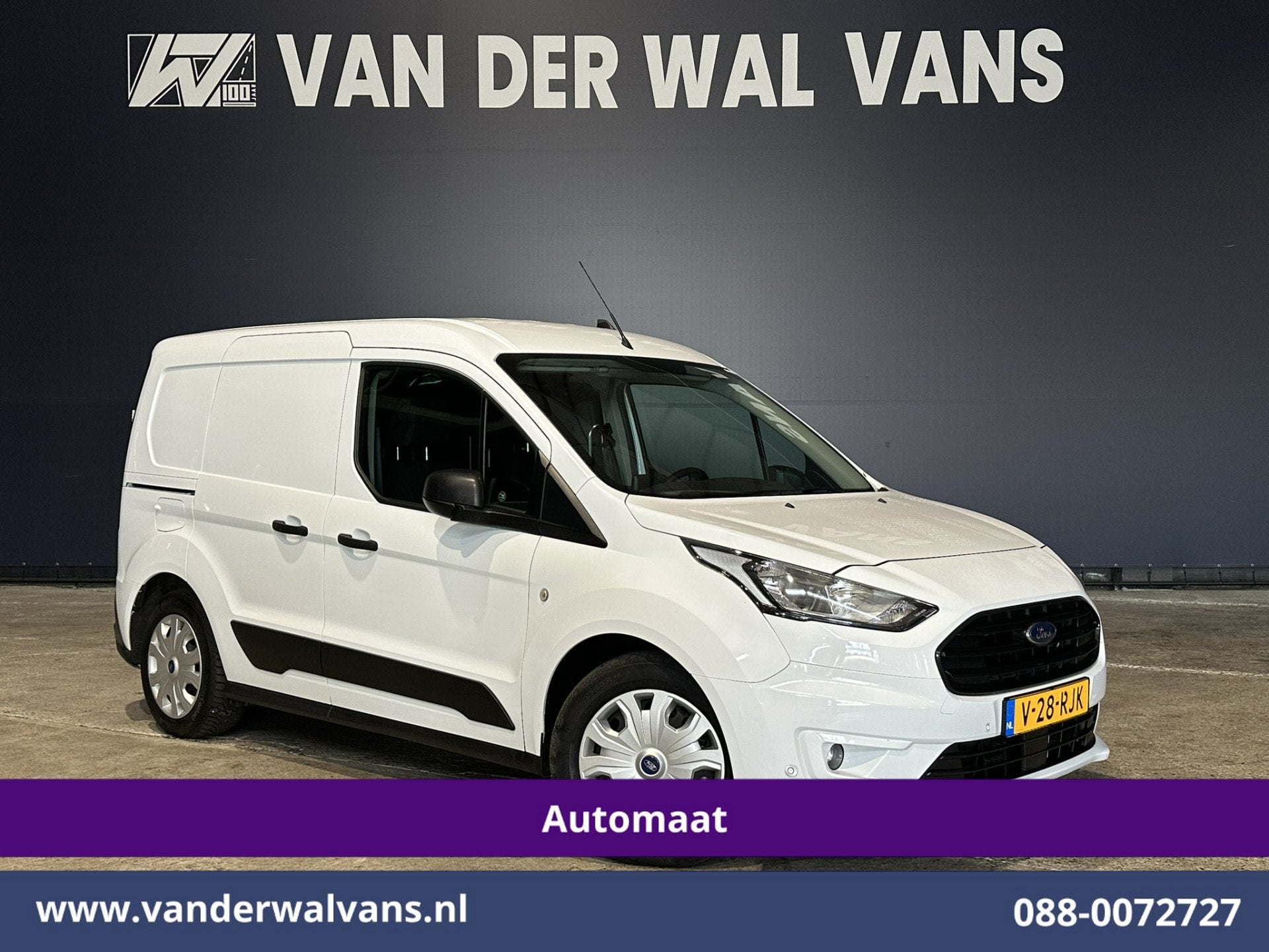 Ford Transit Connect 1.5 EcoBlue 120pk Automaat L1H1 Euro6 A, Auto's, Dealer onderhouden, Stof, Gebruikt, 4 cilinders