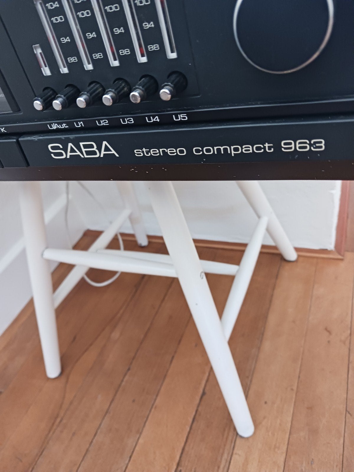 SABA Stereo Compact 963 UIT 1974 - Voor de liefhebber, Overige merken, Tuner of Radio, Gebruikt, Ophalen of Verzenden