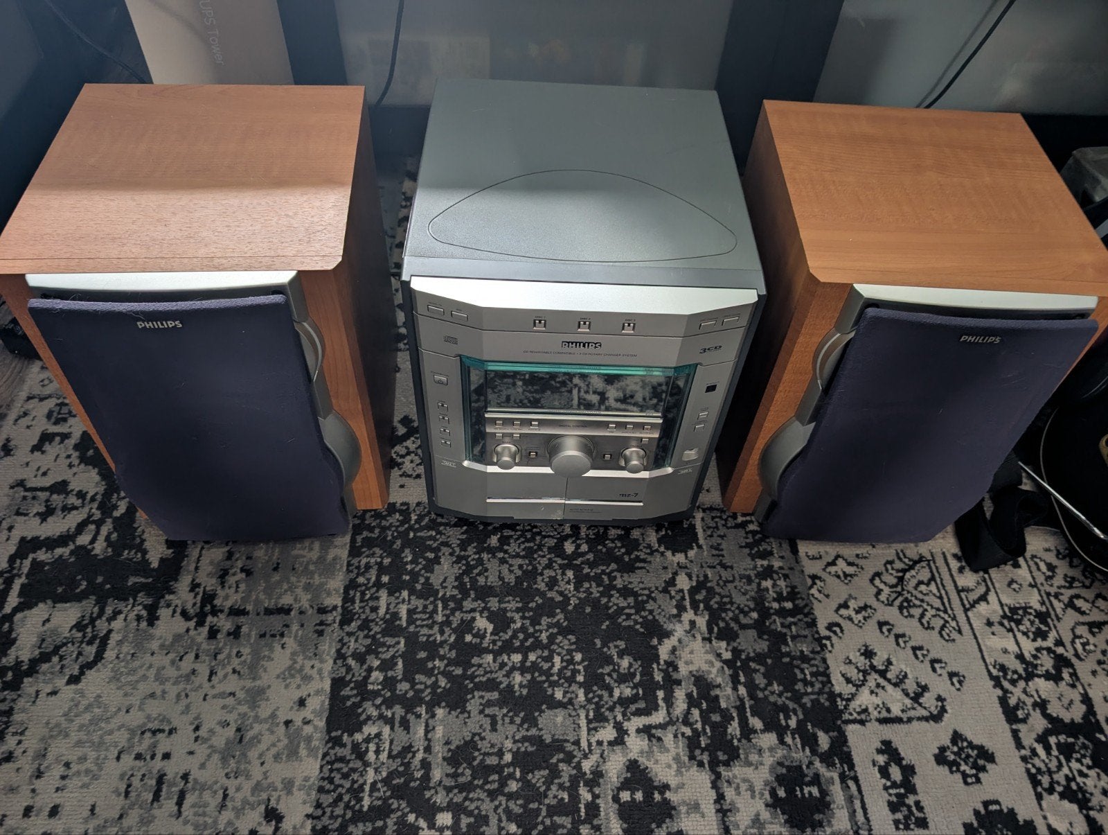Philips MZ-7/22 Microset met CD, Cassette, Radio en AUX, Ophalen, Philips, Gebruikt, Microset