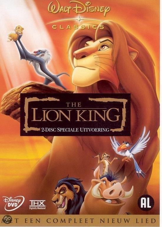 THE LION KING - DVD - 2disc uitvoering € 2,00, Tekenfilm, Ophalen of Verzenden, Zo goed als nieuw, Alle leeftijden