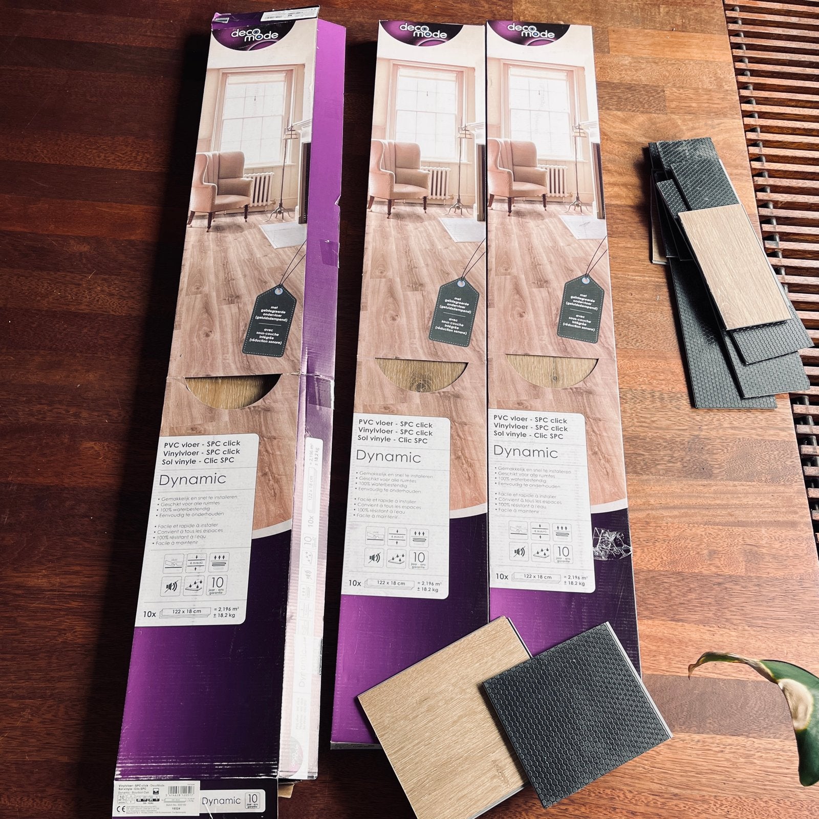 Praxis Decomode PVC Vloer Dynamic Bourbon Oak 2,196m², Kunststof, 50 tot 150 cm, Nieuw, Ophalen of Verzenden