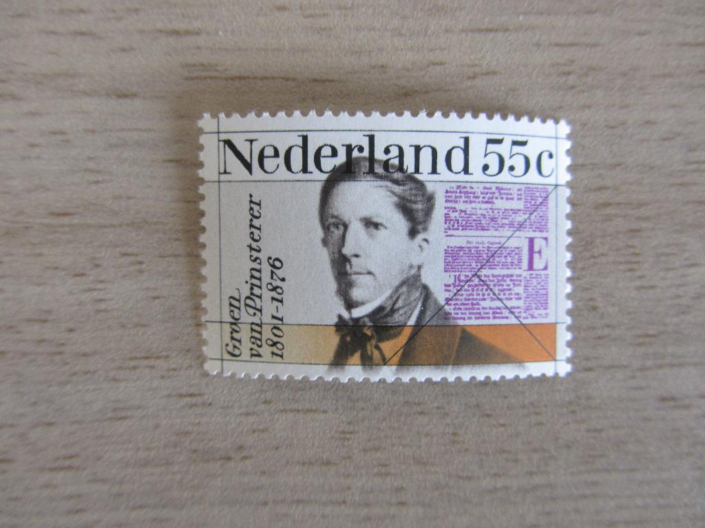 Nederland 1976 100e sterfdag Mr. Groen van Prinsterer Postze, Ophalen of Verzenden, Na 1940, Postfris