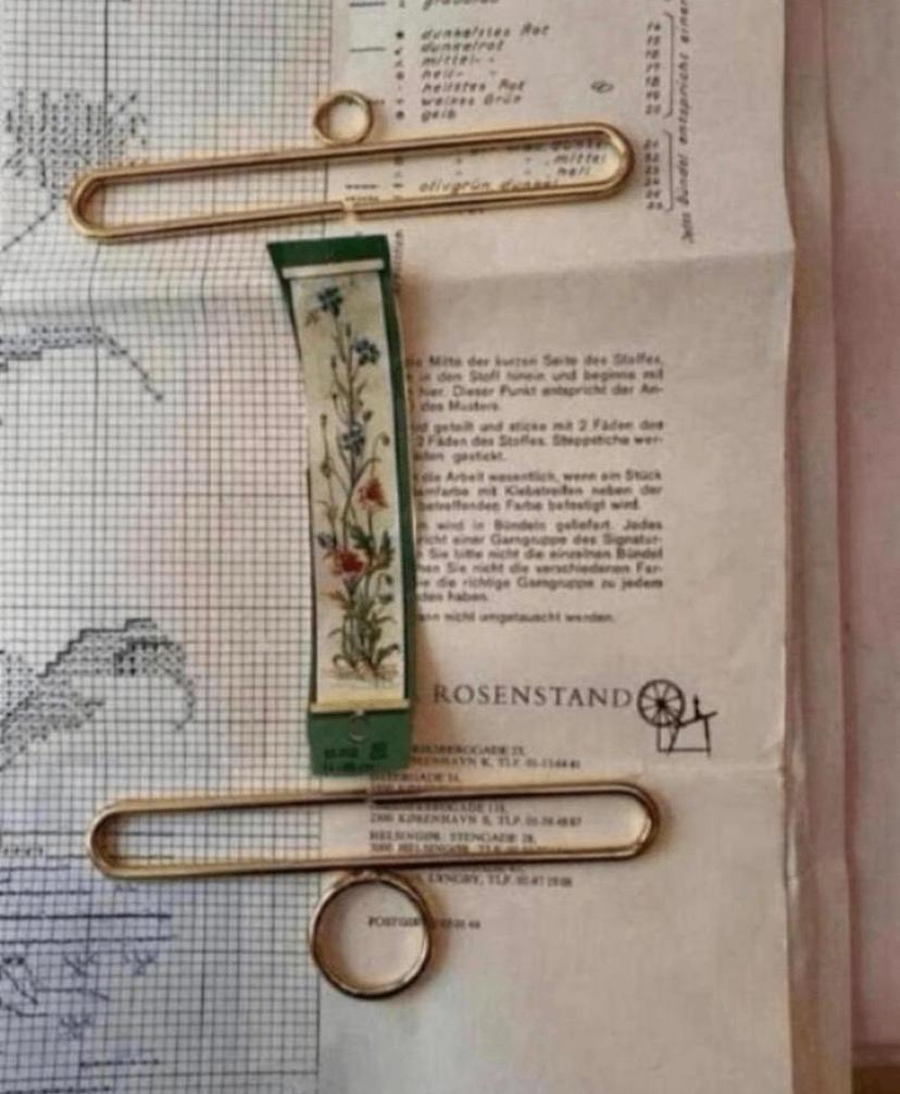 BORDUURPATROON EVA ROSENSTAND SCHELLEKOORD + + Prachtig, Verzenden, Zo goed als nieuw, Handborduren, Patroon