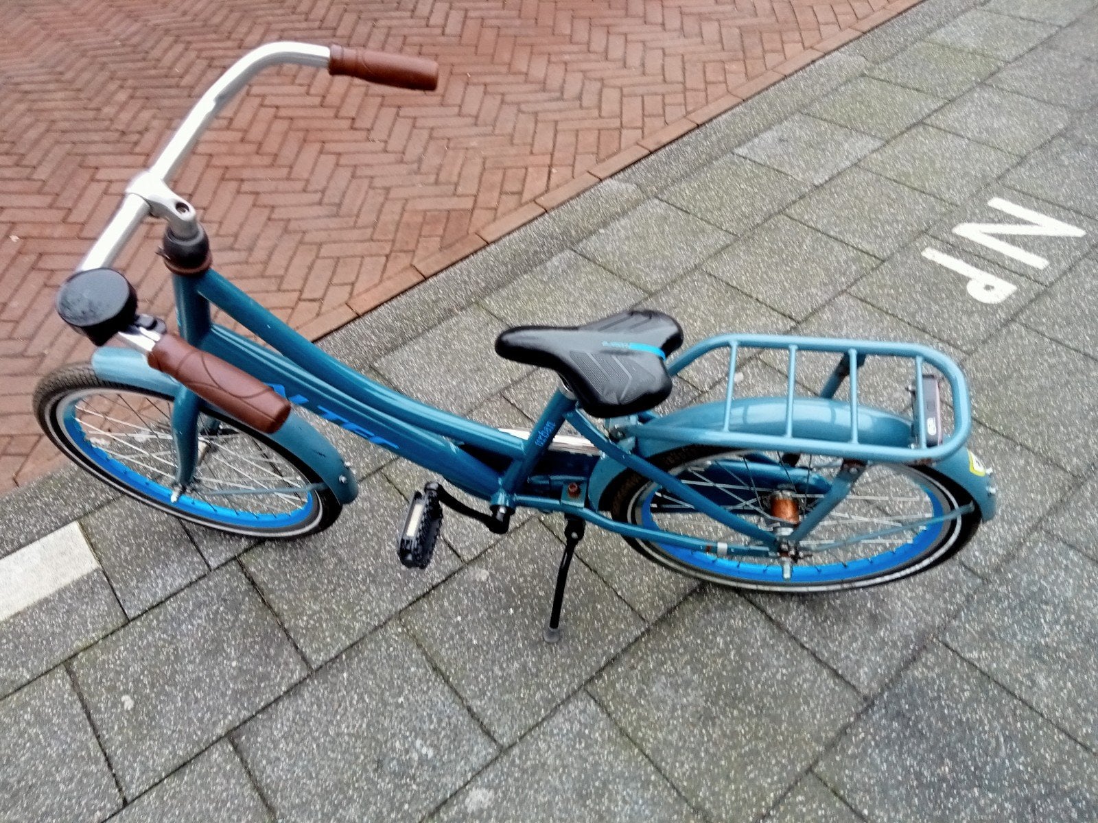 Mooie blauwe Altec Urban meisjes / omafiets. 20 Inch., Ophalen, Terugtraprem, Zo goed als nieuw, Altec Urban