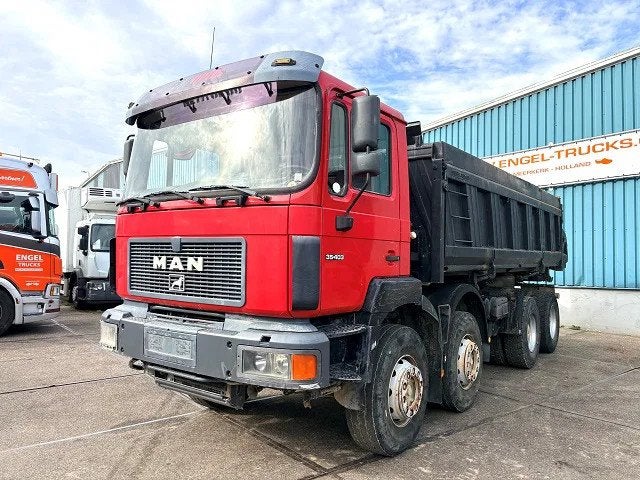 MAN 35 .403DF 8x4 MEILLER KIPPER (EURO2 / ZF16 MANUAL GEARBO, Euro 2, Achterwielaandrijving, MAN, Bedrijf