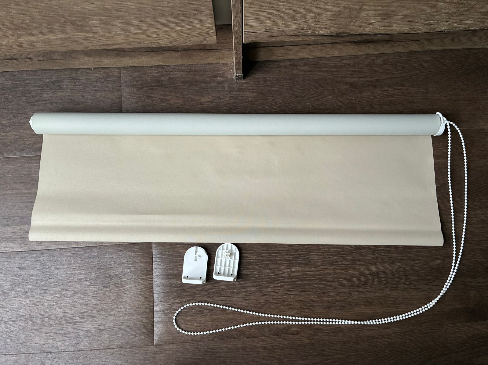 Rolgordijn beige 185x84,5 cm, Inclusief montageonderdelen, Beige, Ophalen of Verzenden, Zo goed als nieuw