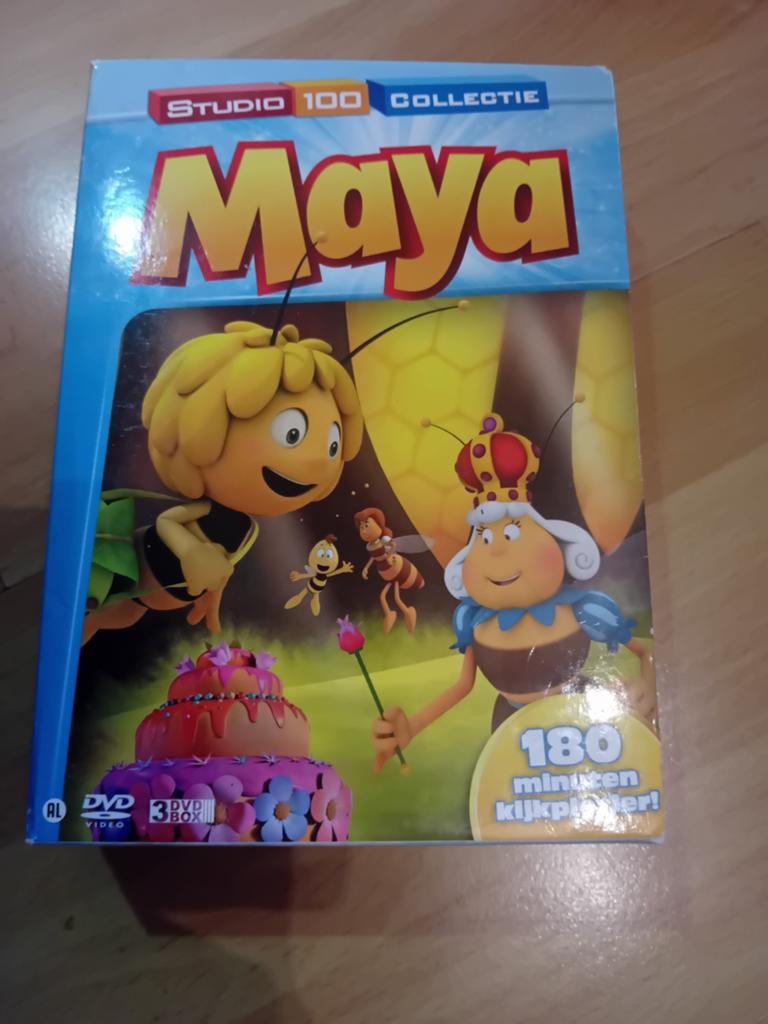 Maya de Bij DVD Box - 3 DVD's voor uren kijkplezier, Alle leeftijden, Ophalen of Verzenden, Gebruikt, Dieren