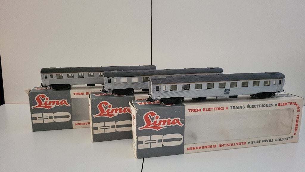 Lima 9113 SNCF DEV Inox, Hobby en Vrije tijd, Gebruikt, Gelijkstroom, Wagon, Ophalen of Verzenden