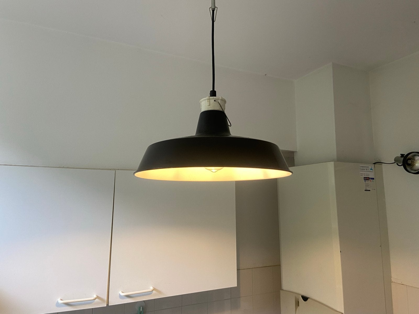 2x Ikea Septim hanglampen Mikael Warnhammar, Ophalen of Verzenden, Gebruikt, Metaal, E27 (groot)
