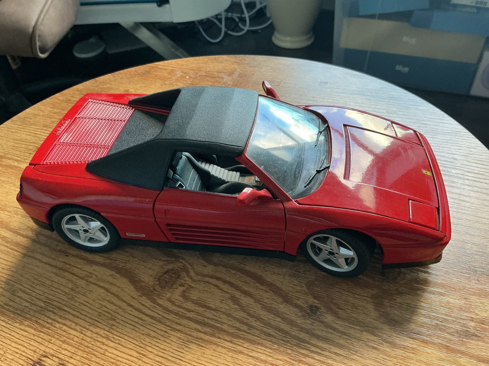 Ferrari 348 TS modelauto 1:18 van Mira (1993), Ophalen, Zo goed als nieuw, Auto, Overige merken