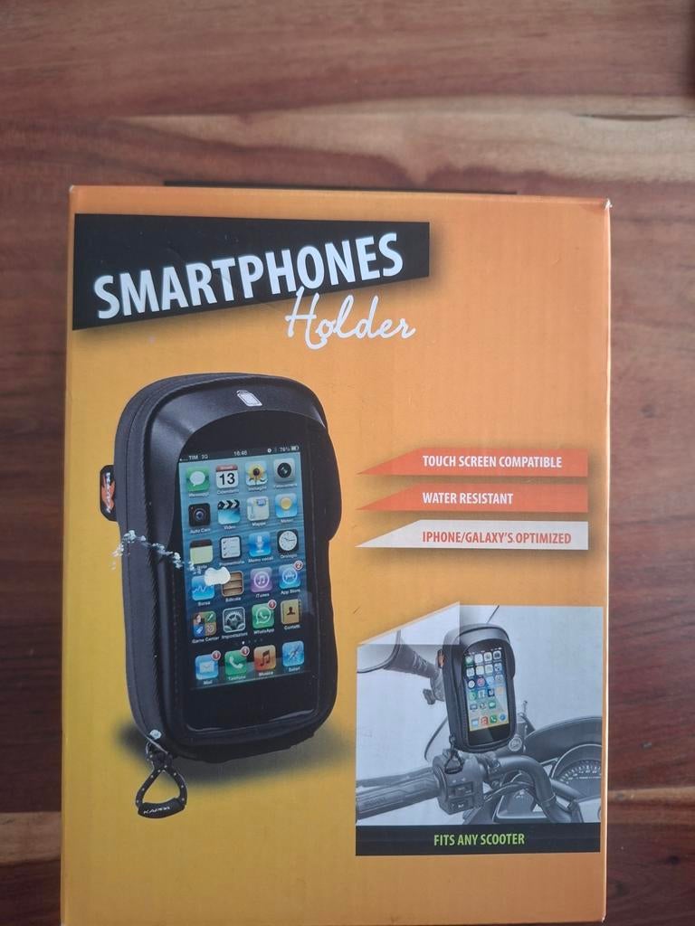 Smartphonehouder voor motor/scooter - Kappa KS956B, Ophalen, Gebruikt, Motor