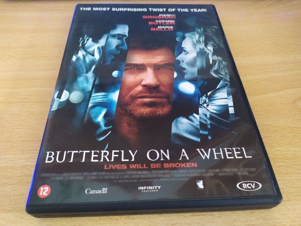Butterfly on a Wheel, Vanaf 16 jaar, Ophalen of Verzenden, Gebruikt, Actiethriller