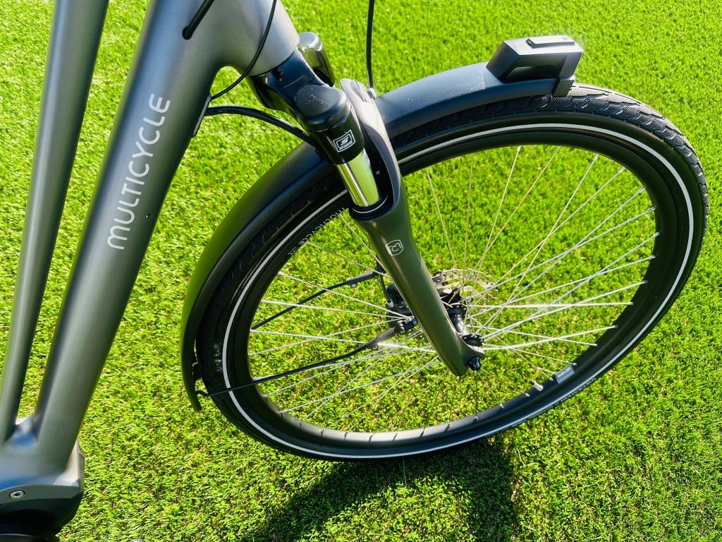 Multicycle Solo elektrische Damesfiets 57cm, Fietsen en Brommers, Elektrische fietsen, Niet ingevuld, Ophalen of Verzenden, Zo goed als nieuw