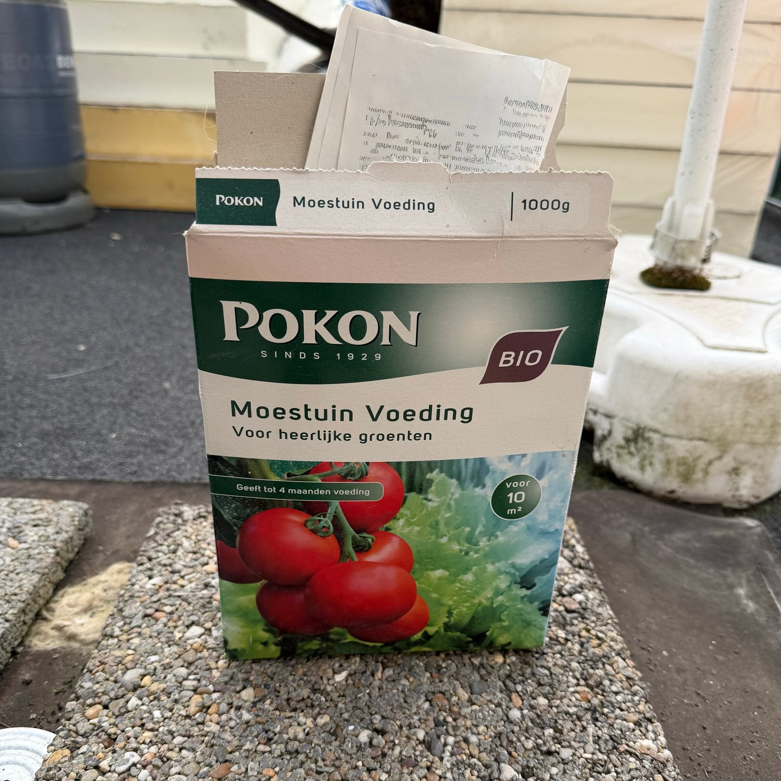 Pokon Moestuin Voeding BIO 1000g - Voor heerlijke groenten, Tuin en Terras, Ophalen, Zo goed als nieuw