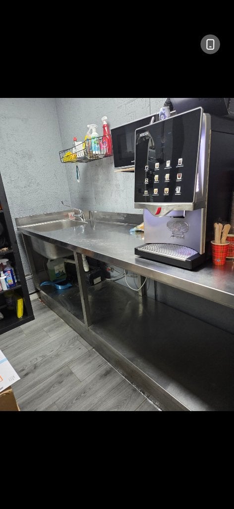 Spoeltafel met een spoelbak RVS, Huis en Inrichting, Keuken | Keukenelementen, Ophalen, 25 tot 50 cm, 50 tot 100 cm, Minder dan 100 cm
