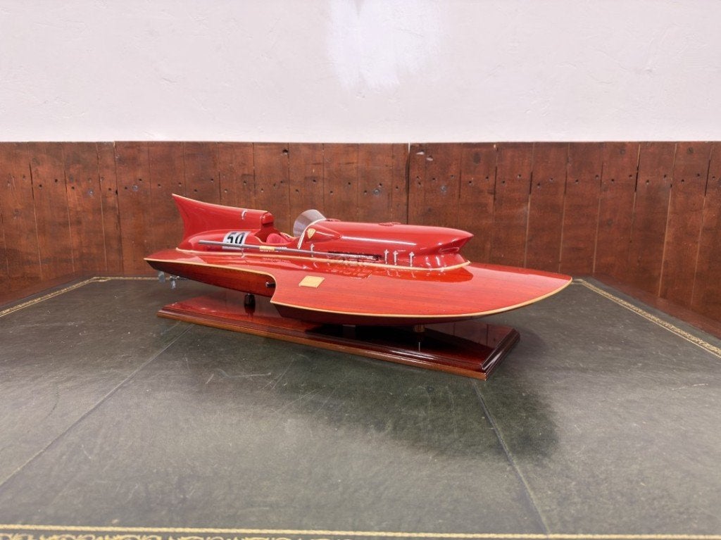 Schaalmodel Modelboot Ferrari Hydroplane met Certificaat, Ophalen