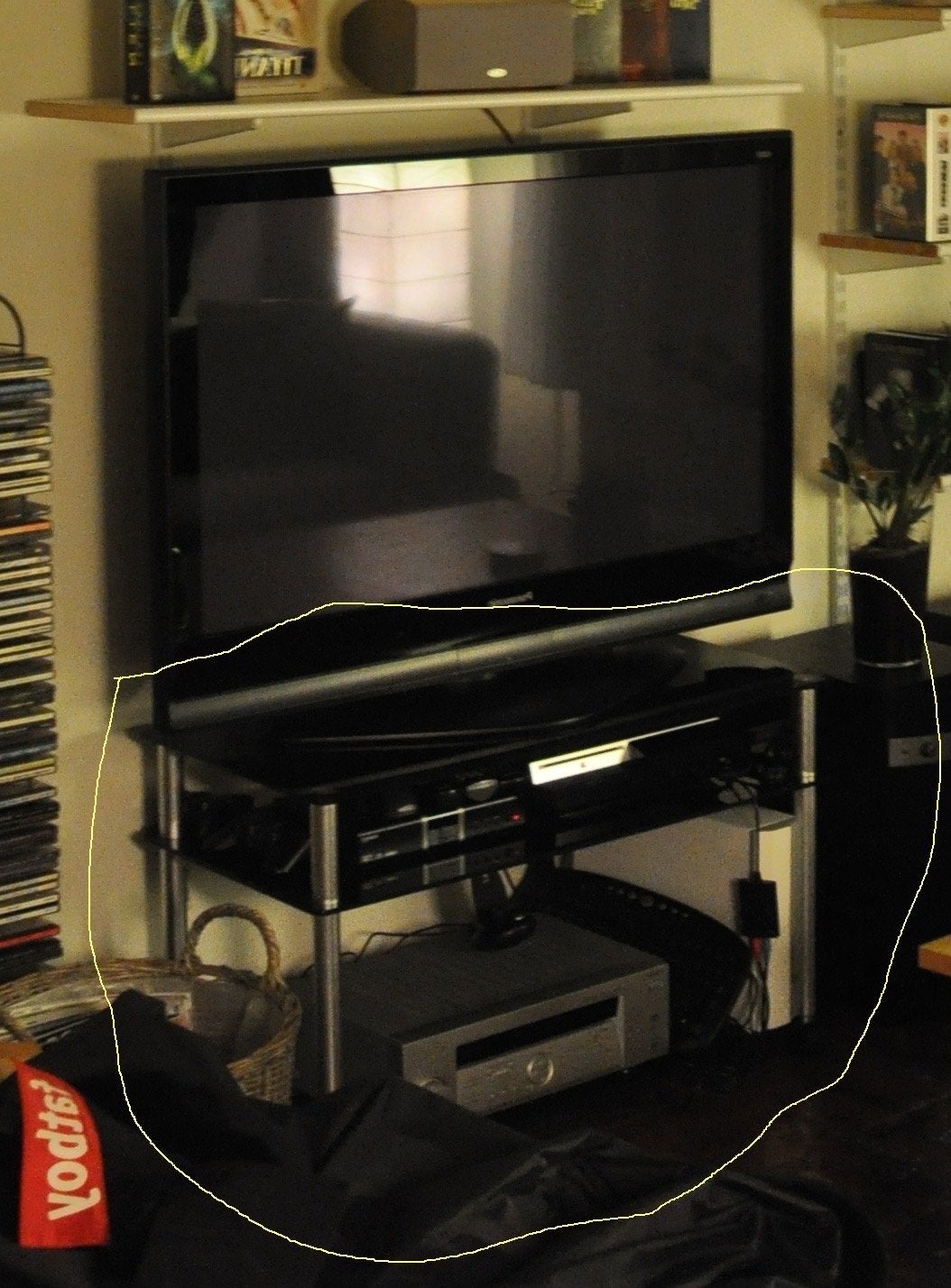 Modern tv meubel, Ophalen, 50 tot 100 cm, Minder dan 100 cm, 25 tot 50 cm
