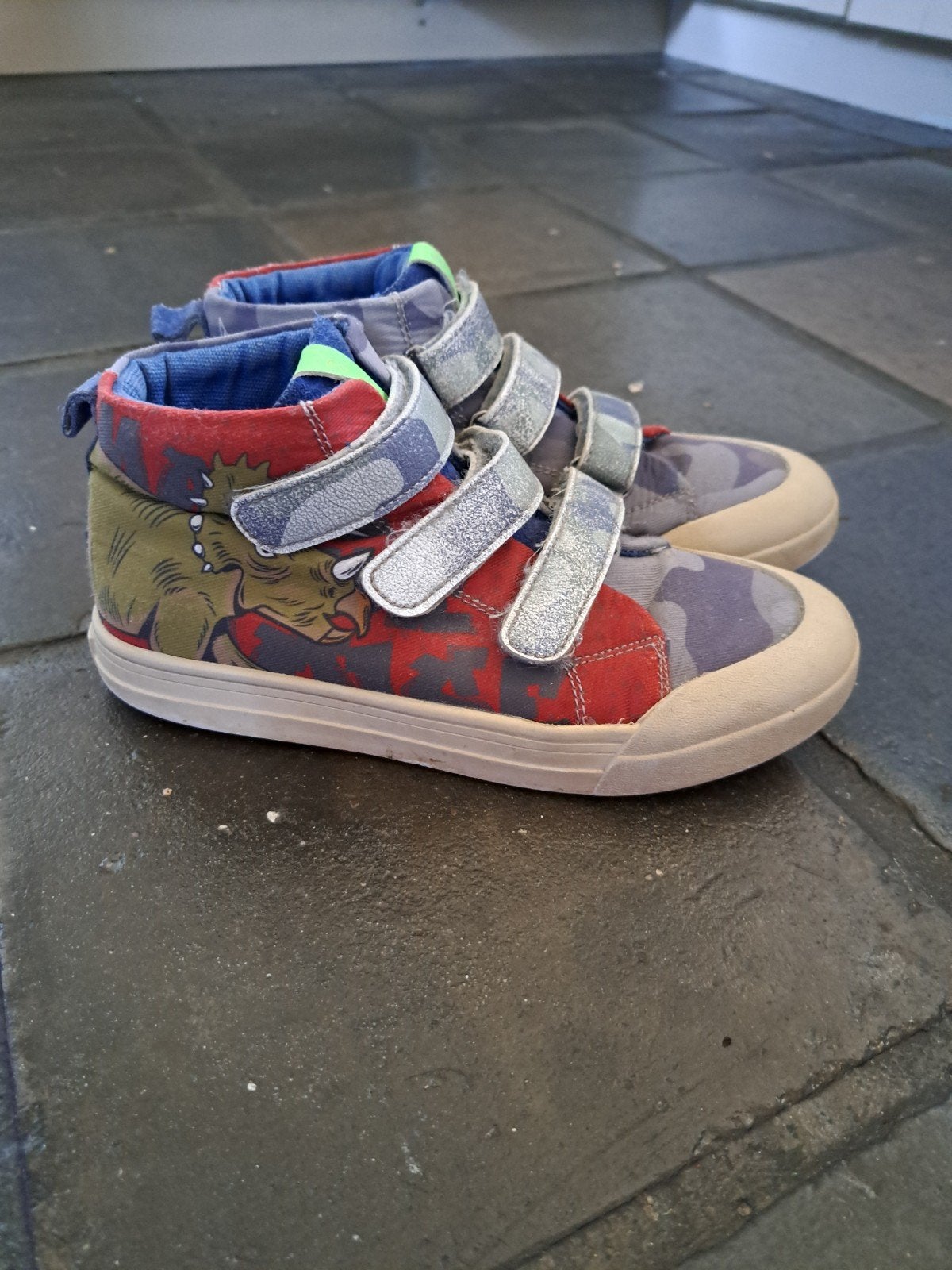 Shoesme jongens sneaker met Dino print - Maat 35, Ophalen, Gebruikt, Schoenen, Shoesme