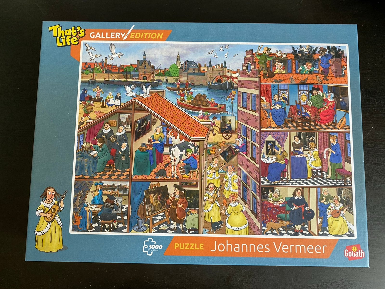 Puzzels that’s Life Gallery Edition 1000 stukjes, Ophalen, 500 t/m 1500 stukjes, Zo goed als nieuw