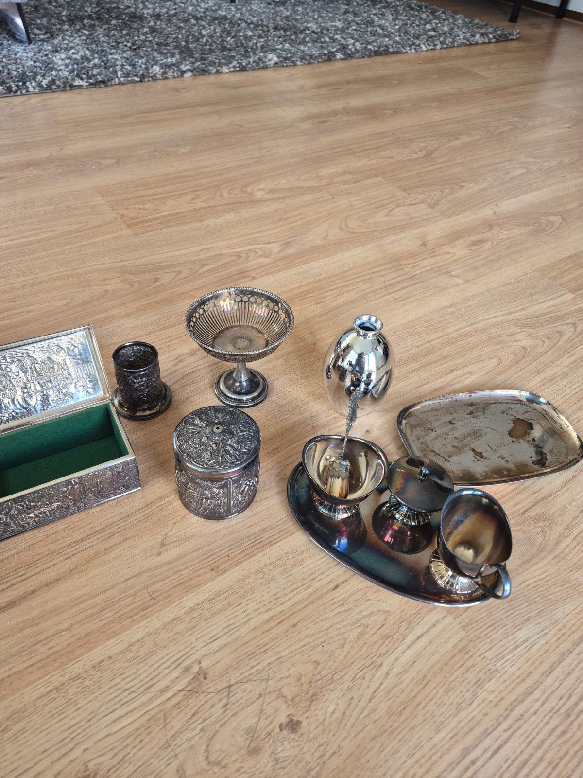 verzilverde items, Ophalen of Verzenden