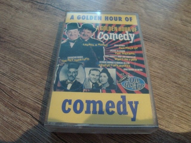 a golden hour of a golden hour of comedij, Cd's en Dvd's, Cassettebandjes, Gebruikt, 1 bandje, Ophalen of Verzenden, Origineel