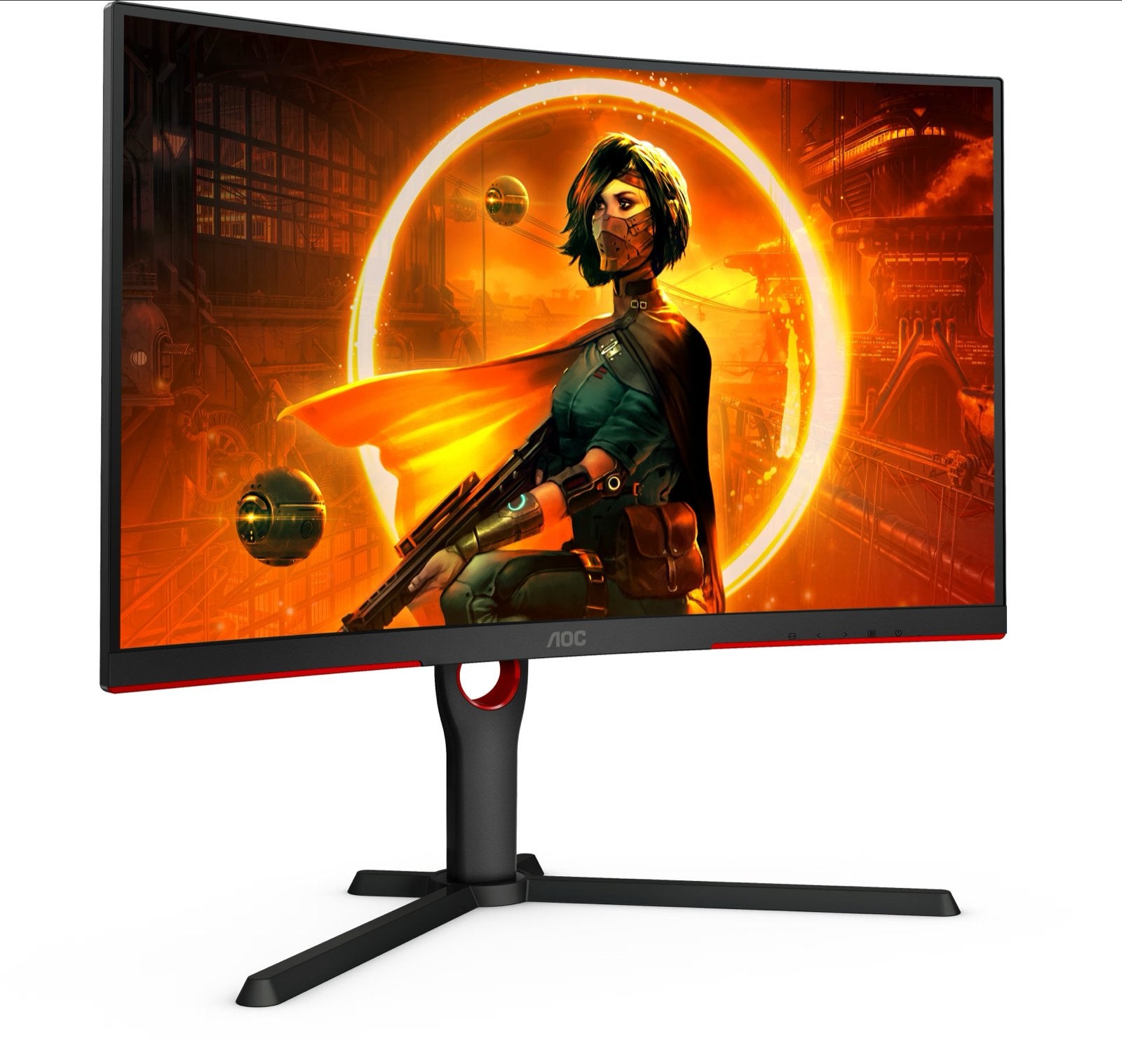 AOC CQ27G3SU 27" QHD Curved 165Hz Gaming Monitor, Computers en Software, Gaming, HDMI, Info@novadisplays.nl, Curved