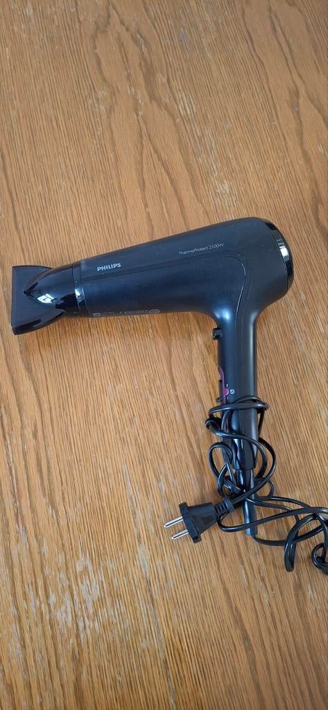 Philips Föhn ThermoProtect 2100W in goede staat, Ophalen, Zo goed als nieuw, Haarverzorging