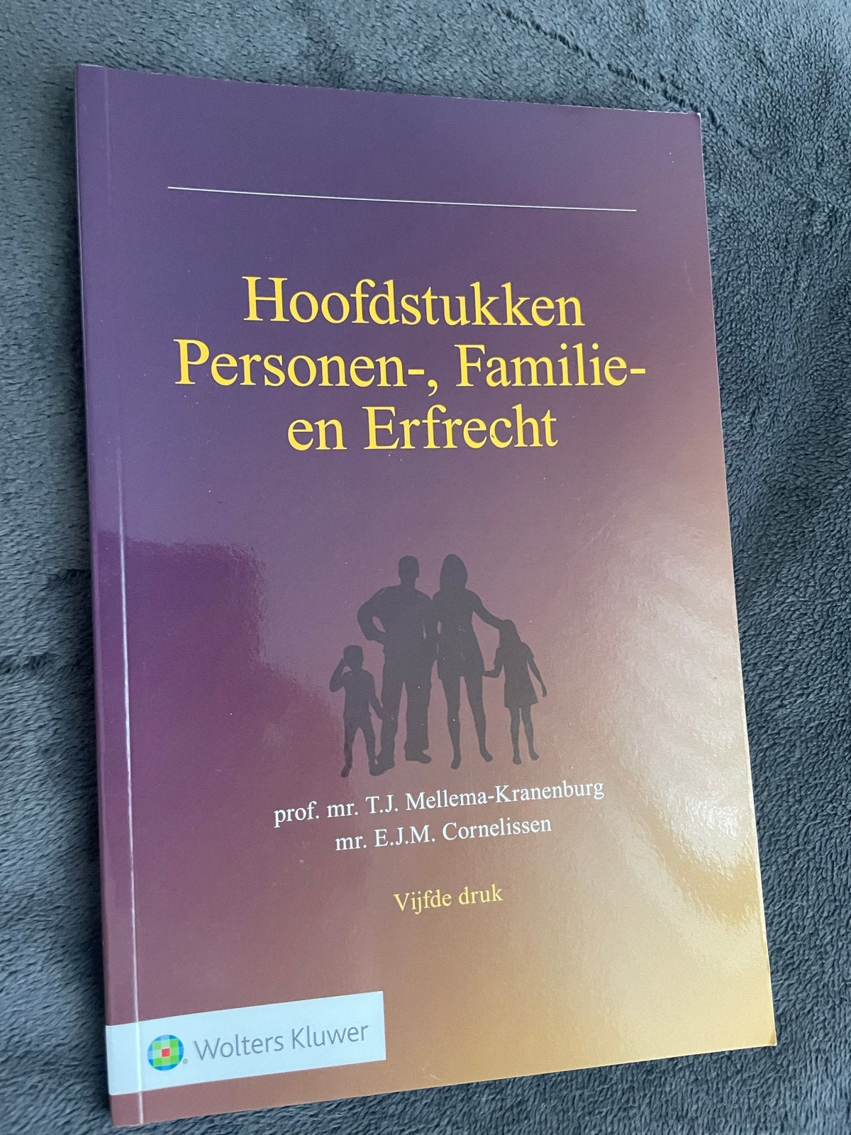 Hoofdstukken Personen-, Familie- en Erfrecht, Ophalen of Verzenden, Gamma, Gelezen, WO