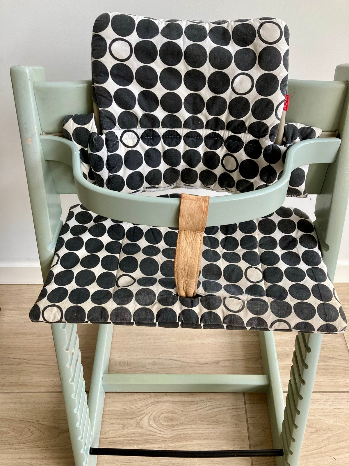 Stokke Tripp Trapp stoelverkleiner en Kussen, Ophalen, Gebruikt, Meegroeistoel, Stoelverkleiner