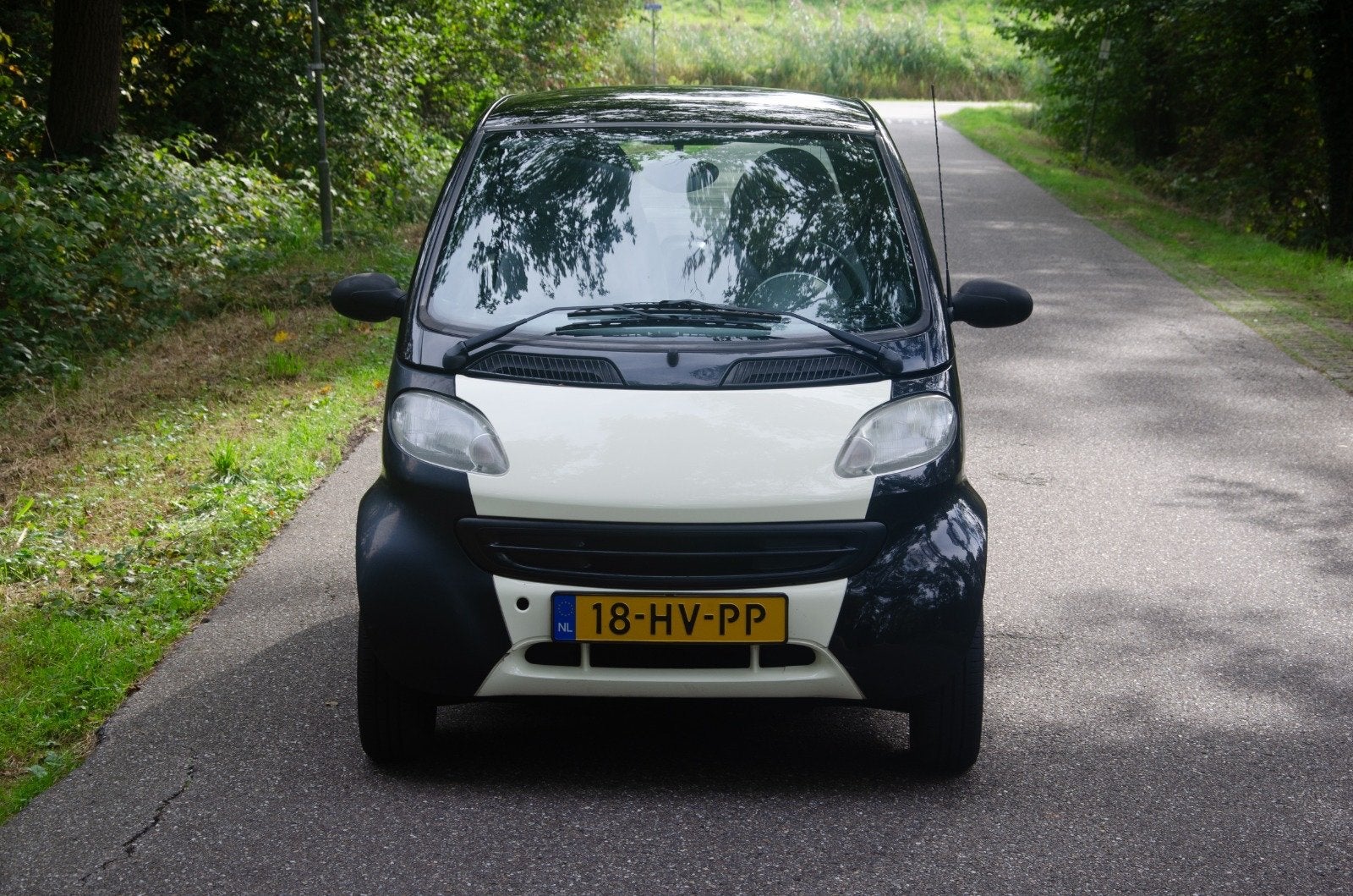 Smart Fortwo 0.6 2002 Zwart/Beige APK tot januari 2027, Automaat, 54 pk, 18 €/maand, Climate control