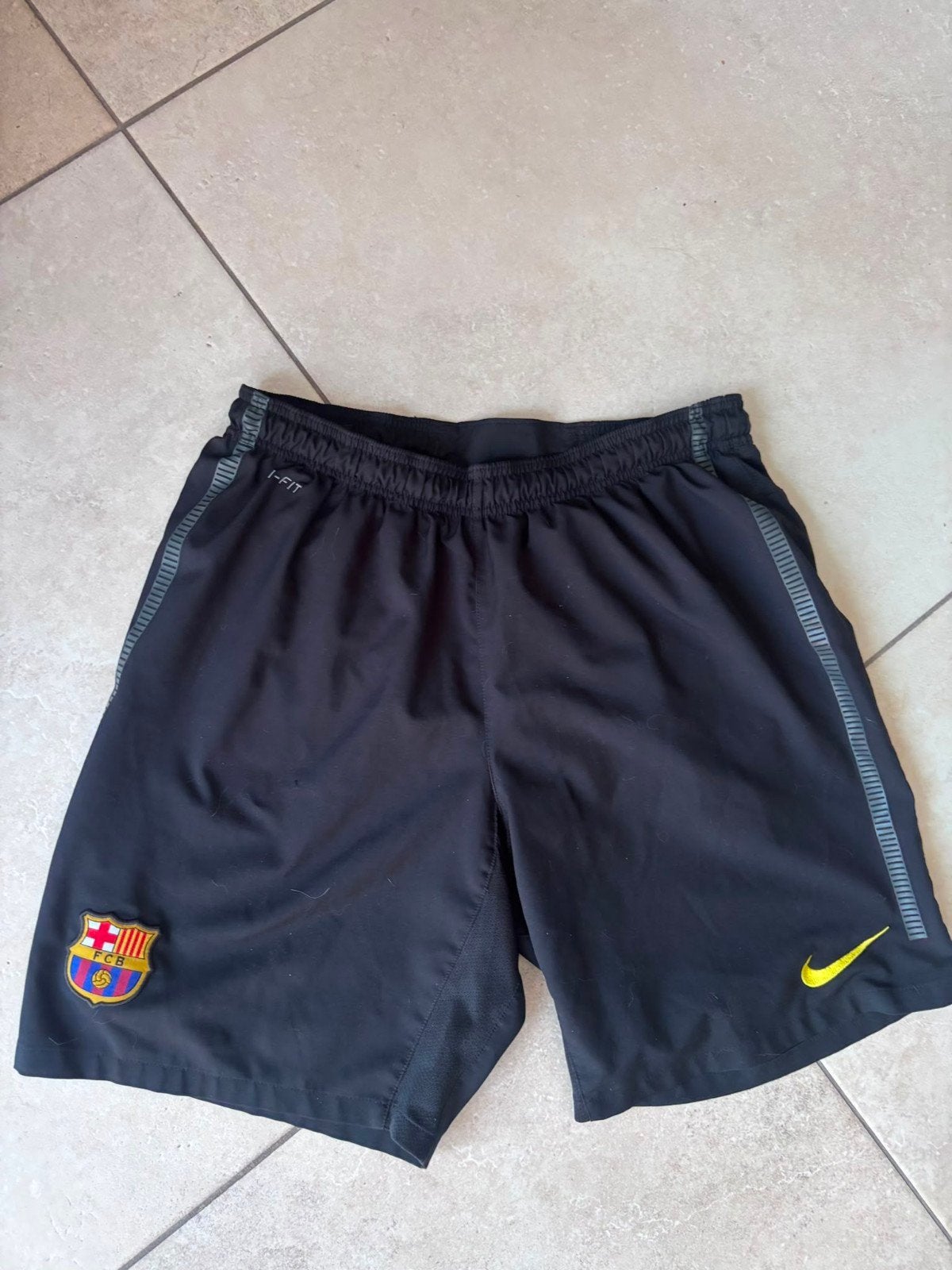 FC Barcelona Nike Dri-Fit voetbalbroekje - Maat L, Maat 52/54 (L), Zwart, Nike, Ophalen of Verzenden