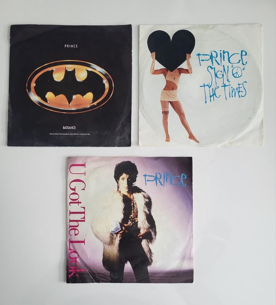 Te koop drie singletjes van Prince, Ophalen of Verzenden, Gebruikt, Pop
