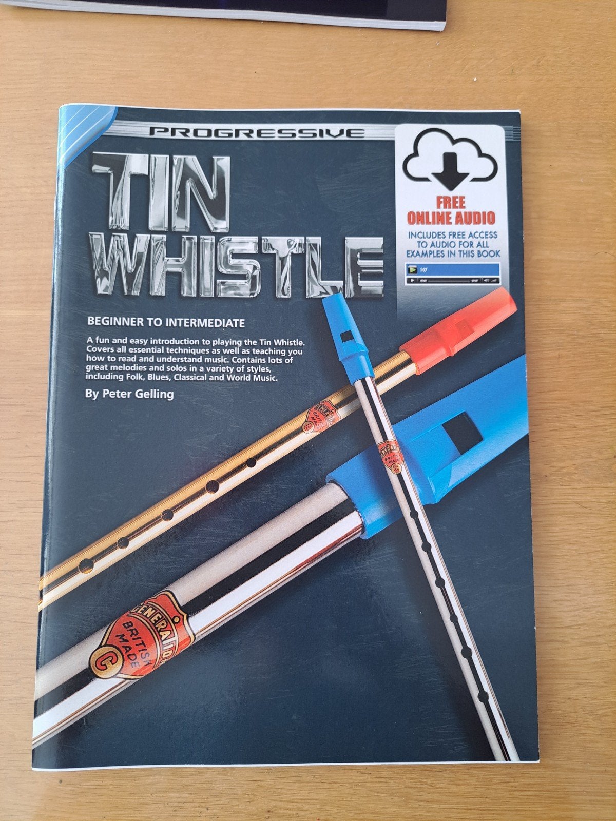 Progressive Tin Whistle - Beginner to Intermediate, Ophalen of Verzenden, Nieuw, Houtblazer