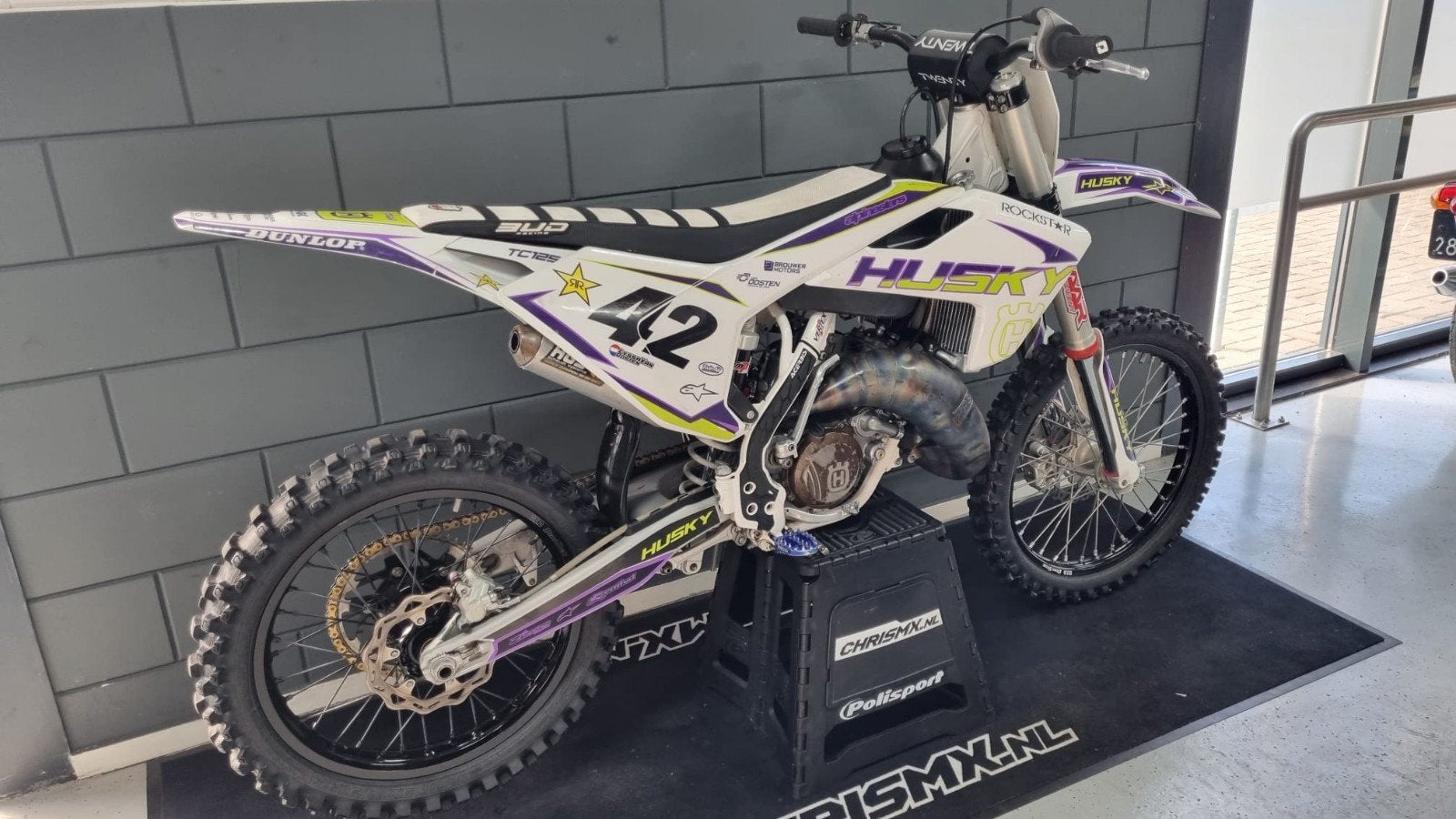 Husqvarna tc 125 sx 19/6 geplaatst, Motoren, Bedrijf, Crossmotor, 125 cc