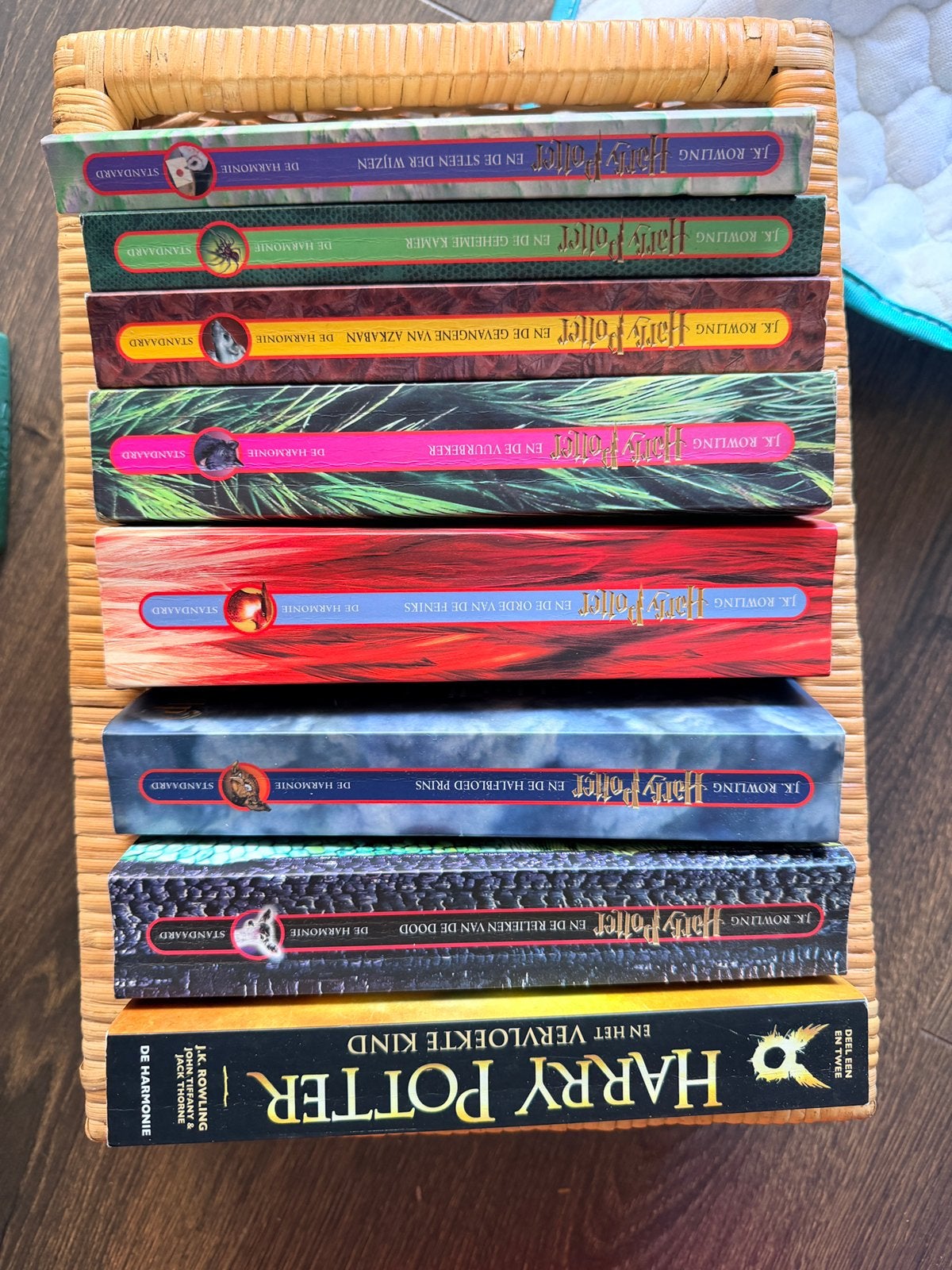 Alle Harry Potter boeken, Boeken, Ophalen of Verzenden, Gelezen