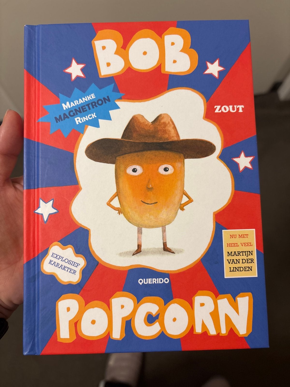 Bob Popcorn - Maranke Rinck - Kinderboek, Boeken, Ophalen of Verzenden, Zo goed als nieuw, Fictie algemeen