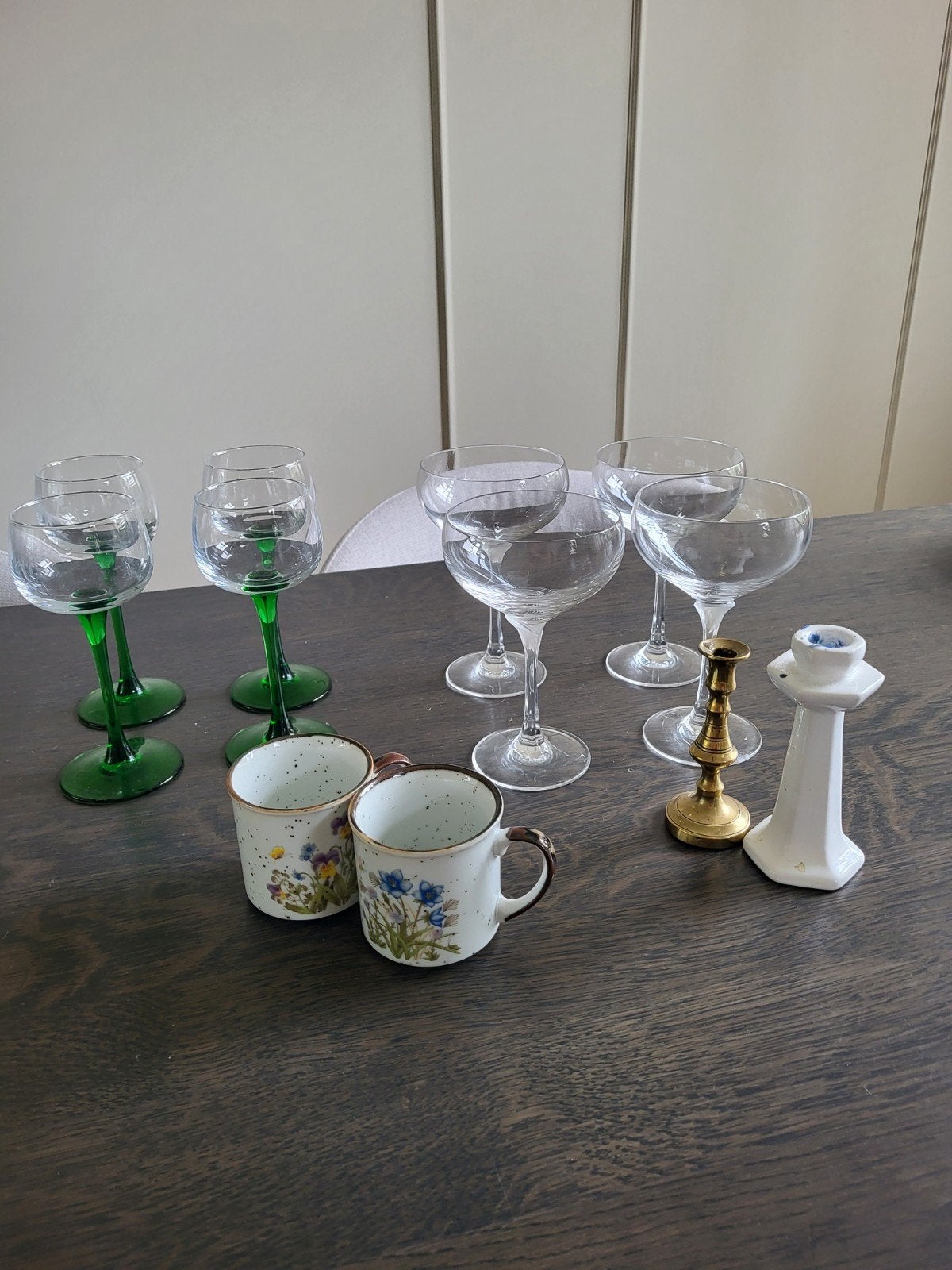 Vintage servies, Verzamelen, Glas en Borrelglaasjes, Ophalen of Verzenden, Zo goed als nieuw, Overige typen