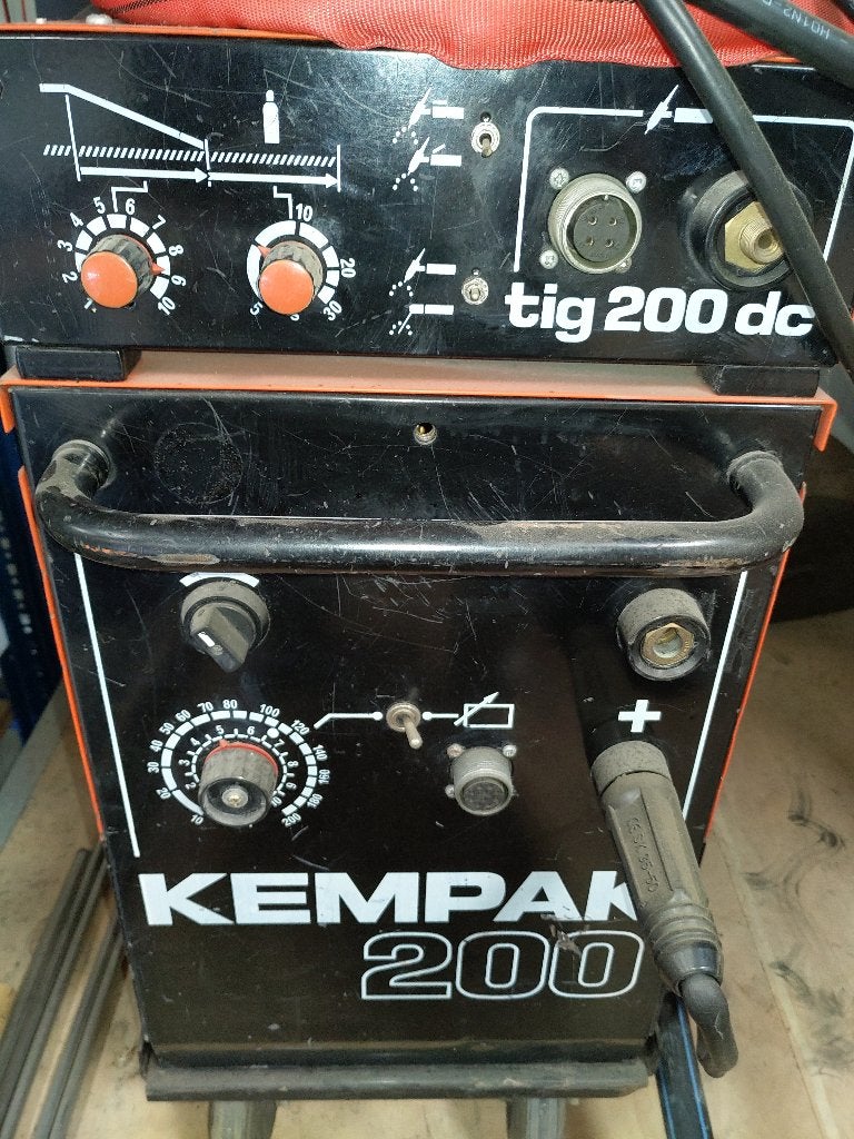 Kemppi - tig 200 lasapparaat, Ophalen, 150 tot 250 ampère, Tig