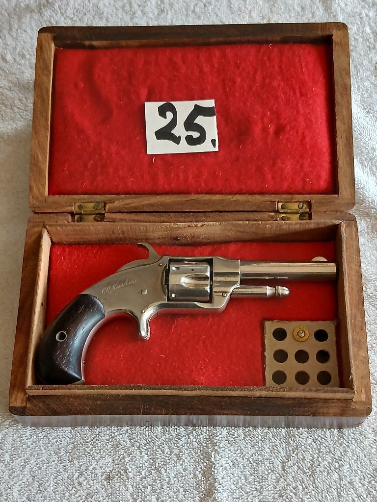 Antieke revolver, Verzamelen, Militaria | Algemeen, Ophalen, Landmacht, Nederland, Overige typen