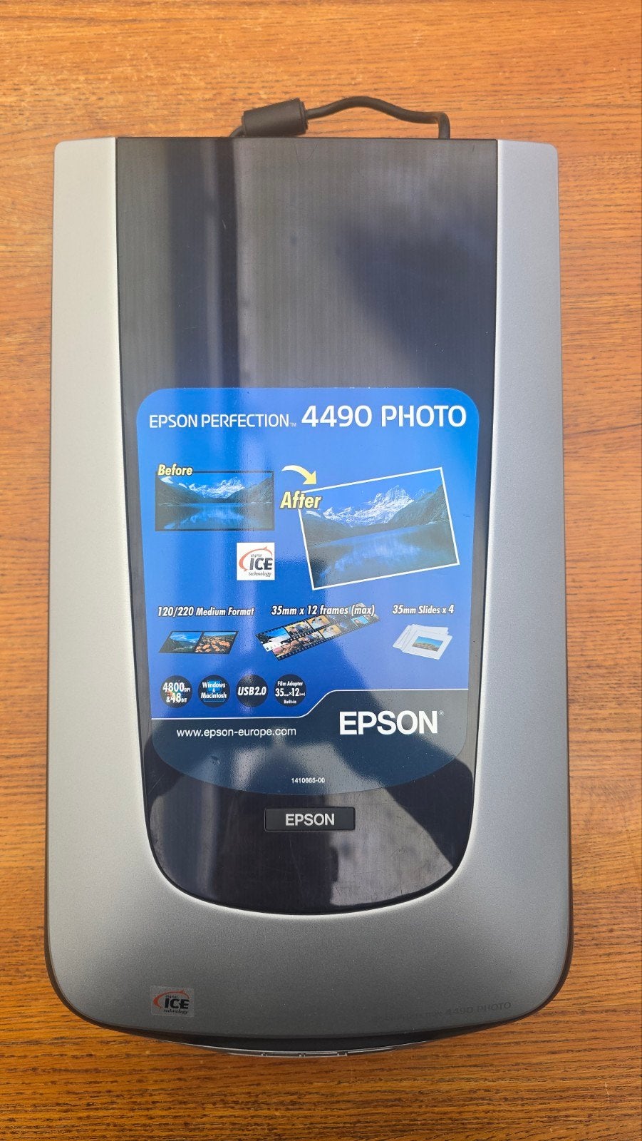 Epson Perfection 4490 Photo Scanner - Perfect voor foto's, Computers en Software, Epson, Ophalen of Verzenden, Zo goed als nieuw