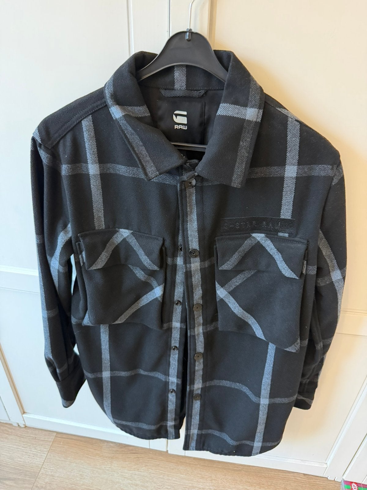 G-star Raw heren blouse maat S NIEUW, Kleding | Heren, Ophalen of Verzenden, Nieuw, Maat 46 (S) of kleiner, Zwart