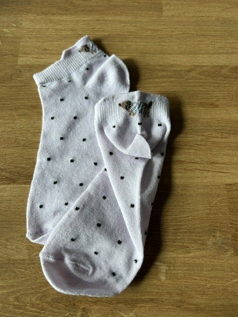 NIEUW teckel enkelsokken lila maat 35-38, Sokken en Kniesokken, Overige kleuren, Maat 35 t/m 38, Nieuw