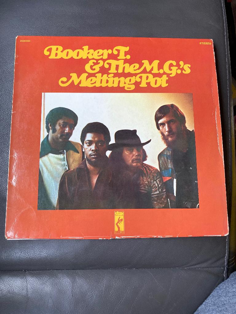 Booker T. & The M.G.’s : Melting Pot ( lp vinyl), 1960 tot 1980, Gebruikt, Ophalen of Verzenden, 12 inch