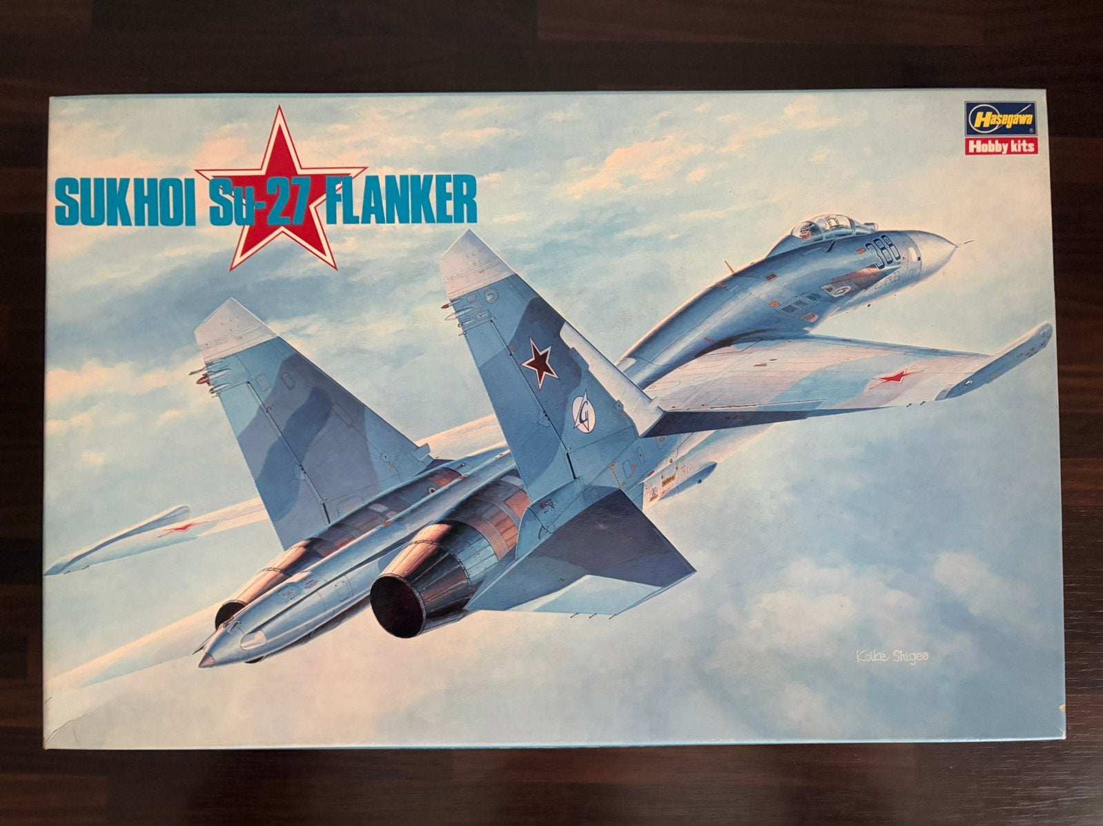 Hasegawa SU27 Flanker 1/72, Ophalen of Verzenden, Zo goed als nieuw, 1:72 tot 1:144, Hasegawa