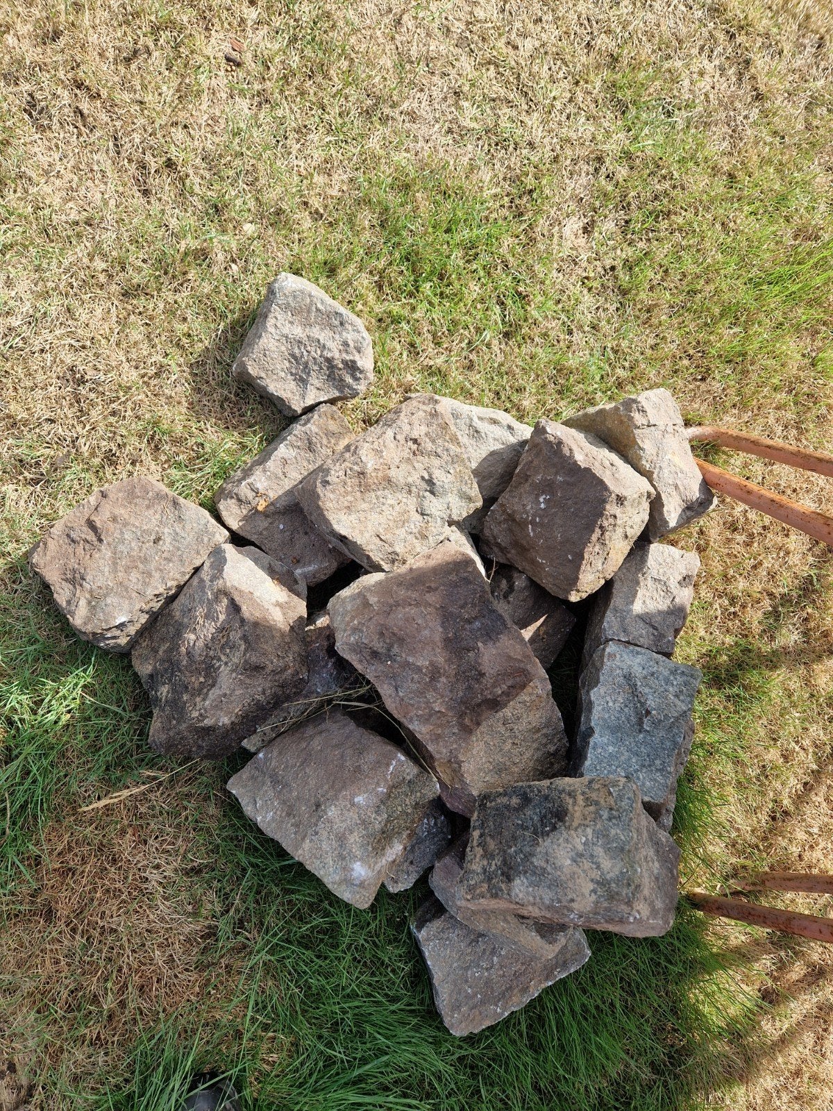 20-25 stuks rotsen/keien (natuursteen) voor tuin of landscha, Ophalen