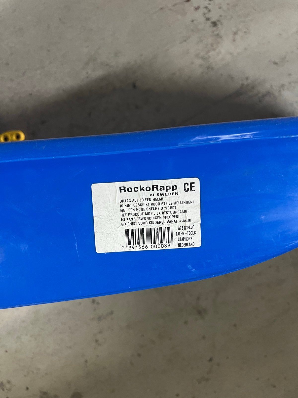 RockoRapp Slee - Blauw, Zo goed als nieuw, Ophalen of Verzenden, Zo goed als nieuw, Kunststof