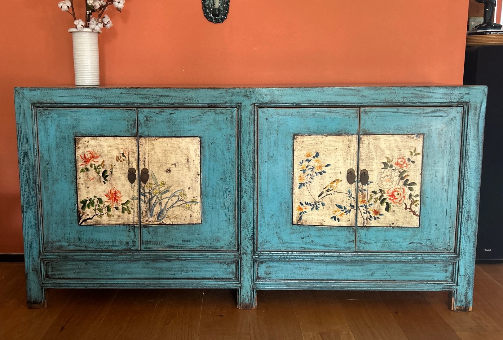 Chinees dressoir Hainan - loods5, Ophalen, 150 tot 200 cm, Zo goed als nieuw, 25 tot 50 cm